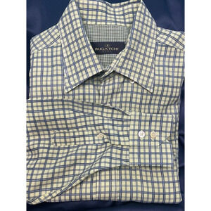 Bugatchi Uomo Mens Dress Shirt / Button Up Size‎ Large